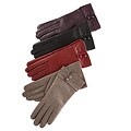 Portolano Nappa Leather and Cashmere 2-button Gloves