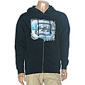 Billabong Men's Navy Hooded Fleece Jacket