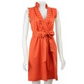 Max & Cleo Women's Origami Wrap Dress