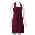 Max & Cleo Women's Grecian Halter Dress
