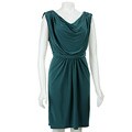 Max & Cleo Women's Teal Goddess Dress