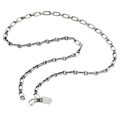 Stainless Steel Men's Diamond Necklace