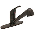 Antique Bronze 1-3 Hole Kitchen Faucet with Pull-out Sprayer