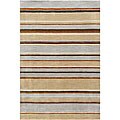 Hand-woven New Zealand Wool Rug (5' x 8')