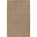 Hand-woven Wheat Wool Rug (3'6 x 5'6)
