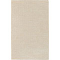 Hand-woven White Wool Rug (3'6 x 5'6)