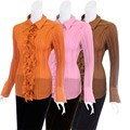 Kaelyn Max Women's Plus Size Long-sleeve Blouse