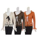 Kaelyn Max Women's Embroidered Long-sleeve Blouse