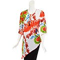 Kaelyn Max Women's Multicolor Asymmetrical Blouse