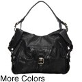 Junior Drake 'Candice' Leather Shoulder Bag