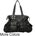 Junior Drake 'Megan' Leather Shoulder Bag