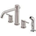 Danze D414458SS Stainless Steel 'Parma' Widespread Kitchen Faucet