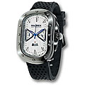 Haurex Italy Men's Ricurvo Titanium-tone Watch