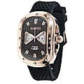 Haurex Italy Men's Ricurvo Rose Goldtone Watch