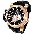 Haurex Italy Men's San Marco Rubber Strap Watch