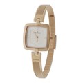 Skagen Women's CZ-accented Copper Mesh Strap Watch