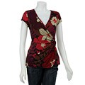 Jonathan Martin Women's Short-sleeve Cross-body Shirt