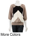 Sam & Max Women's Colorblock Smocked Top