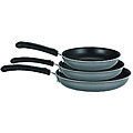 T-Fal Grey Nonstick 3-piece Saute Pan Set