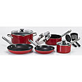 T-Fal Grey Nonstick 10-piece Cookware Set