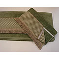 Sherry Kline 3-piece Jubilee Sage Velcro Band Towel Set