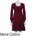 Calvin Klein Women's Scoop-neck Sweater Dress