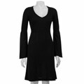 Calvin Klein Women's Bell-sleeve Sweater Dress