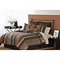 Morrocan Stripe Handcrafted 8-piece Comforter Sets