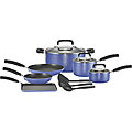 Blue 12-piece Cookware Set