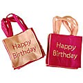 Tadpoles Pink Birthday Treat Bags (Pack of 6)