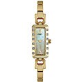 Rotary Women's Rocks Diamond Goldplated Watch