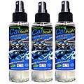 Green Car Fresh Air Deodorizer 4-ounce Spray Bottle (Pack of 3)