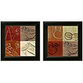 Lanie Loreth 'Smorgasbord Kitchen' Framed Wall Art (Set of 2)