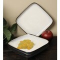 Sango 'Concepts' Eggplant Square Salad Plates (Set of 4)