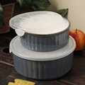 Sango 'Concepts' Eggplant Covered Baker Dishes