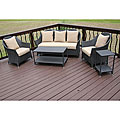 Savannah Outdoor Classics All-weather 5-piece Wicker Seating Set