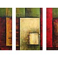 'Chrisium' Triptych Hand-painted Art (Set of 3)