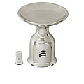 Satin Nickel Free-standing Suction Cup Counter Soap Dispenser