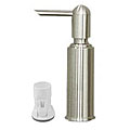 Satin Nickel Free-standing Suction Cup Counter Soap Dispenser