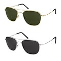 A.Kurtz 'Pilot-Sm' Unisex Metal Sunglasses