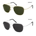 A.Kurtz 'Pilot' Large Unisex Metal Sunglasses