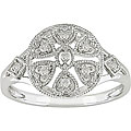 10k White Gold 1/10ct TDW Diamond Ring