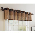 Bamboo 12-inch Grommet Top Valance