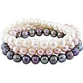 Freshwater Pearl Bracelets (Set of 3) (7-8 mm)