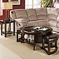Hutton Round Cocktail and End Table Set
