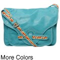 Melie Bianco Flap-over Messenger Bag