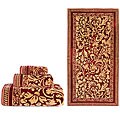 Celebration Viscose Jacquard 6-piece Versailles Towel Set