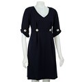Tiana B Women's Solid Ponte Dress
