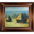 Monet 'Grain Stack, End of Summer, Morning Effect' Oil Art