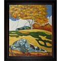 Giacometti 'Herbst 1903' Hand-painted Oil on Canvas Art